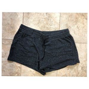 Soft Grey Cotton Shorts